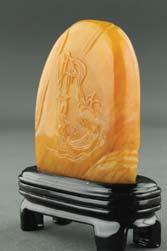 7 cm, 172 124 Shoushan Stone Seal Carved Fish Signed Bi Shan Chinese Shoushan stone carved rectangular