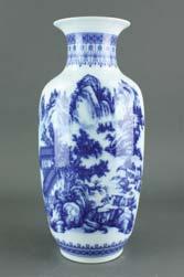 00 365 Chinese Turquoise Ground Porcelain Vase Jiaqing Mk Chinese square Famille Rose porcelain vase; with turquoise glazed scrolling lotus