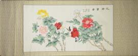 Page: 6 49 Chinese Watercolour on Paper Hanging Scroll Hanging Scroll, Chinese watercolour painting, ink