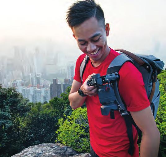 37 QATAR AIRWAYS FLIES TWICE DAILY TO HONG KONG FROM DOHA Russell-Harvey Fernandez Combining his passions for technology and travel, Russell-Harvey Fernandez has launched website One Tech Traveller,