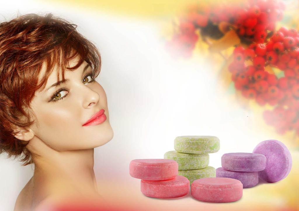 SOLID SHAMPOO These mild and moisturizing shampoos keep your hair shiny and beautiful.