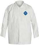 DuPont Tyvek Hoods Designed as a pullover with elasticized face opening and helps cover shoulders. Features serged seams. Universal. White.