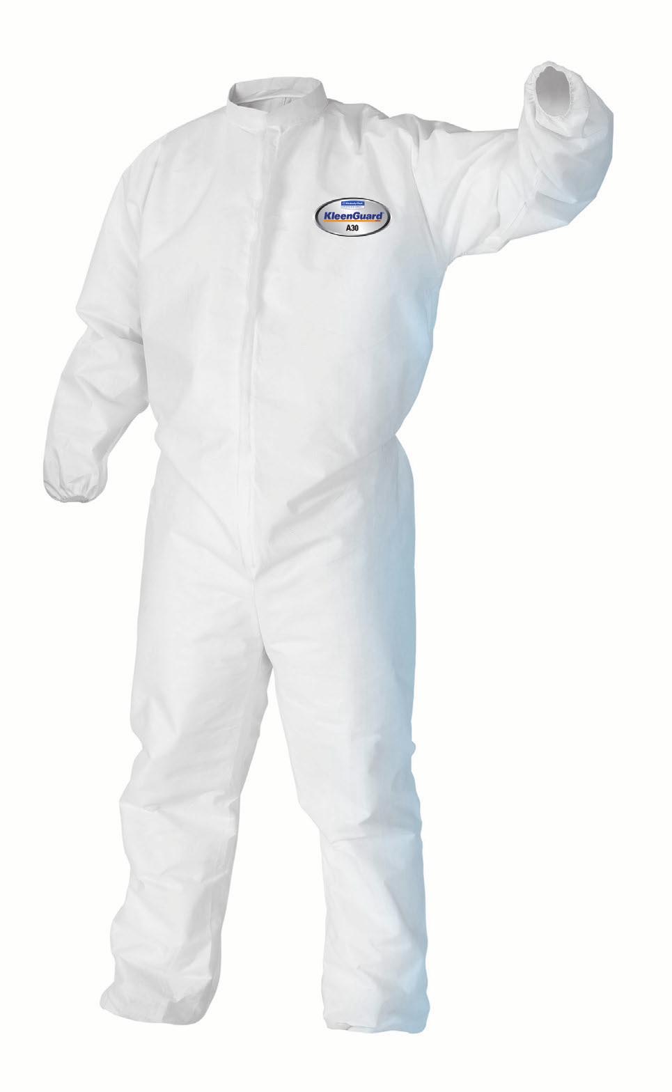 A Breathable plash & Particle Protection Apparel KEENGUARD* A Coveralls Zipper Front with 1" Flap & Elastic Back Typical Uses 46002 Pharmaceutical 46003 research Dry particle 46004 X contamination