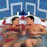 B a t h s EUR»Živa«romantic bath for two, 40 minutes 59.00 Luxury for two. Let us surprise you. Price for two persons. Vitamin fruit bath with four citrus fruits, 40 minutes 33.