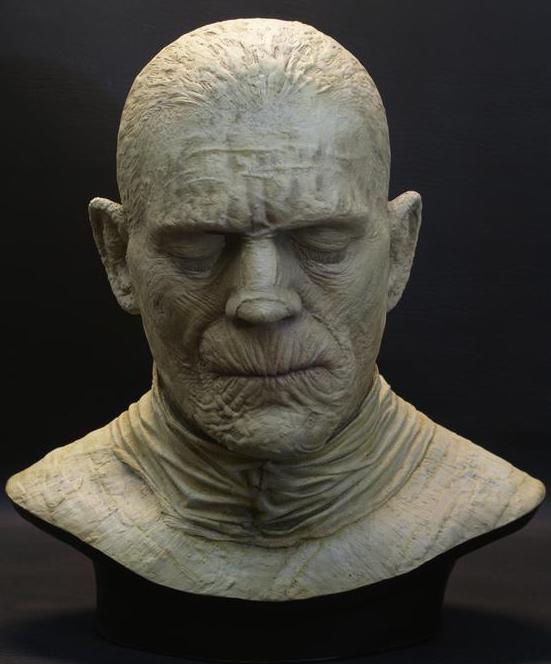 A few months ago, I painted a rare 1:1 scale bust sculpted by Dan Thompson under the guidance of the late, great Henry Alvarez and