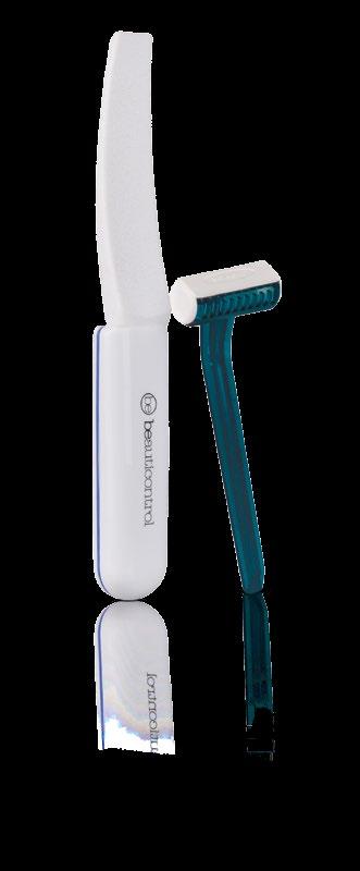 Complete your at-home pedicure experience with our Callous Shaver and Callous File when you purchase