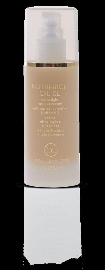 Let your skin glow through Extra-light formulation moisturizes and nourishes skin naturally with apricot kernel oil NEW!
