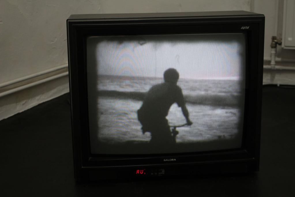 Newly Found Bas Jan Ader film, 2006 Original found super 8 film, digital video, film reel The ambivalent position of Wikipedia as a collectively