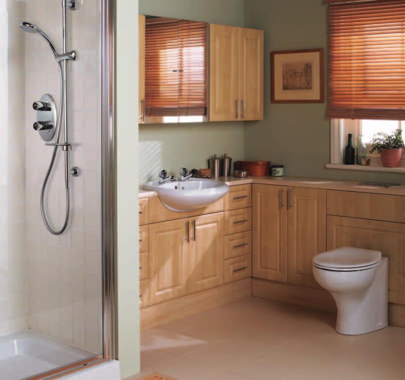 To achieve the look (pictured below) Total price below excludes furniture, shower enclosure, valve and kit. Cameo BTW Price Guide R.R.P. inc. VAT Cameo 580mm 2 taphole semi-countertop washbasin 219.