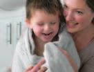 Penny and Ben a few of our favourite things; bedtime stories fluffy towels me time Shown with Chicago White Gloss furniture and Halo 1