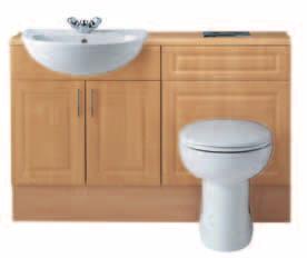 To achieve the look (pictured opposite) Total price below excludes furniture, shower enclosure, valve and kit. Camargue BTW Price Guide R.R.P. inc.