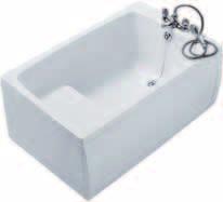 Quick reference bath specification chart Specifications Colour Options Honey- Bath Material Handgrips White Chablis moon Cameo bath 1500 Available in White only. 1487mm 695mm 530mm Price Guide R.R.P. inc.