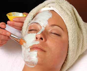 FACIAL ENHANCEMENTS ADD ON TO ANY SKIN TREATMENT COLLAGEN MASK 100% freeze dried collagen will leave your skin smooth and lifted.