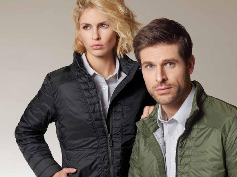BUSINESS CATALOGUE - JACKETS - silver/ olive/silver