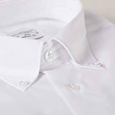 The collar NON IRON FINISH NON IRON FINISH MAKES the style NEW KENT-COLLAR Versatile It is fashionable as well as classic.
