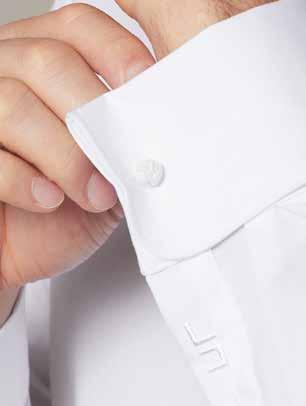 NON IRON FINISH KENT COLLAR Shirts with cuff links stand for style, elegance and