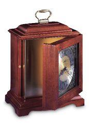 g Cocoa Memorial Mantel Clock Hardwood Urn 235699 Measures 10.25"w x 8"d x 11.5"h $713.