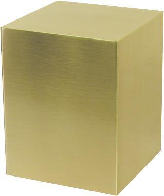 Made in USA The Brass Collection The Brushed Brass Urn Seamless solid