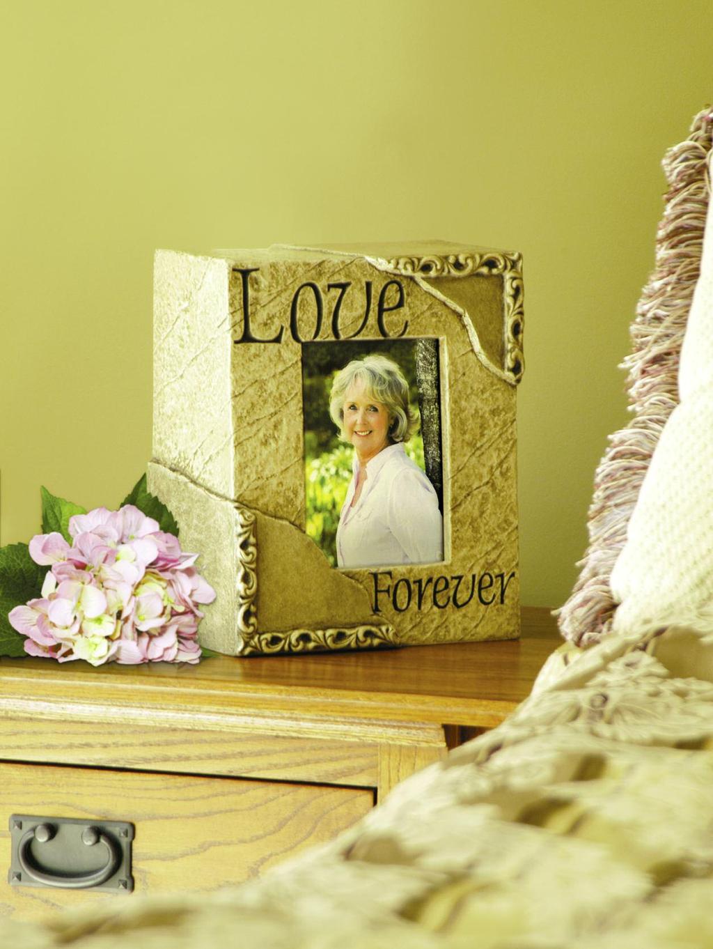 Love Photo Urn 408 30-R-1016 This beautiful Photo Frame Urn is a stunning celebration of