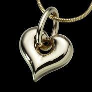 Insert No Chain 1-1/4 x 1-1/4 32-161SK Sterling Silver *32-107 Small Sterling Silver 180 Heart and