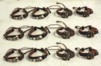these hand-made Tuareg bracelets.