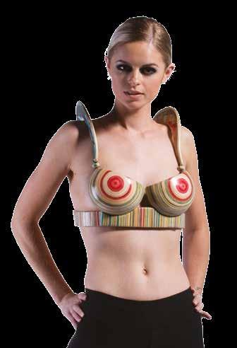 BIZARRE BRA SECTION: Though normally hidden, the bra has shown itself to have