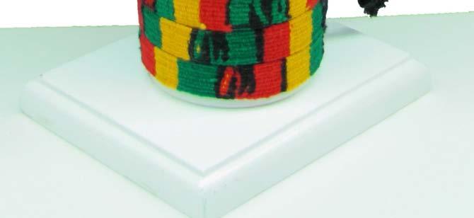 00/DZ THIN FLAT IN RASTA COLORS Buy this stand with bracelets PRELOADED AND PRE- TYED. 9DZ assorted Rasta color bracelets at $7.50/ DZ. This equals $67.5 (display is free).