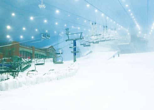 Ski Dubai The luxury indoor ski resort Snow in the desert, where it s + 0 in the shade... Something that sounds like a fairy tale told by Queen Scheherazade has become a reality in Dubai.