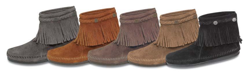 (Half sizes included, TRAMPER ANKLE HI BOOT Sporty 421T 422 427T 428 Dusty 429 Soft suede leather. Fully padded in.