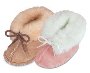 1-6 (Full sizes only) 1462 1463 Pink GENUINE SHEEPSKIN PUG BOOT Warm, cozy bootie that looks like Mom's Pug Boots.