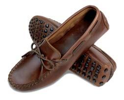 WOMEN'S MOCCASINS SMOOTH LEATHER MOC New extra soft, smooth leather moc reflects a sporty style, with rawhide lace, fully