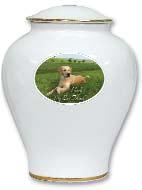 #10 Oval - 62-10 9.75 x 7.75 Add a Life Portrait directly to our porcelain urn for a lasting memory of your pet.