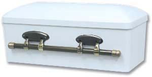 STOCK Casket/Vault Combos 24 Inch Casket Casket walls are 3/8 thick and constructed of high-impact