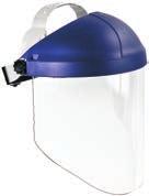 Ratchet Headgear H8A, with Clear Propionate Faceshield W96 (82782-00000) Complete headgear and faceshield safety system featuring high-strength thermoplastic headgear and propionate faceshield for