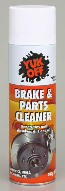 Pads Springs Linings Cylinders Part No: 24441 (400g aerosol) Yuk-Off