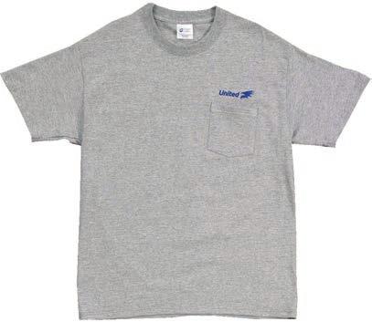 75 Pocket T-shirts UTU0078 - Gray M XL $8.