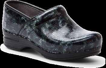 XP COLLECTION extra Performance The XP collection delivers the same down-curve and rocker movement of the legendary Dansko Stapled Professional with extra Performance features.