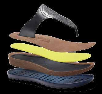 Priya, a soft and smooth thong sandal, delivers all-day comfort with a leather wrapped toe