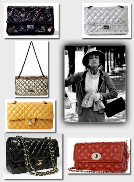 2.55 quilted handbag, naming the