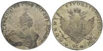 2. Lot 287-288 Numismatics: Paul I Petrovich sold for 23.832 and Elisabeth Petrovna sold for 22.