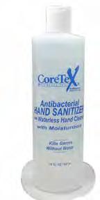 Gel Foil Pack Single Dose - CoreTex Anti-Bacterial Hand Sanitizer & Waterless Hand Cleaner 23638 Bulk Pack