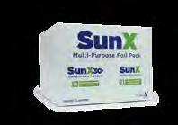 Sunscreen Multi Pack EASY MULTI PACK W/ DRY TOWELETTE Multi-Purpose Foil Pack Sun X 30+ Broad Spectrum