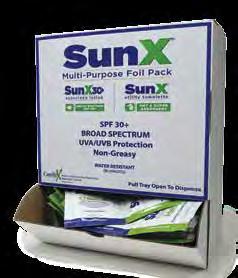 Broad Spectrum Sunscreen Lotion Pouch & 1 Single Use Dry Utility Towelette.
