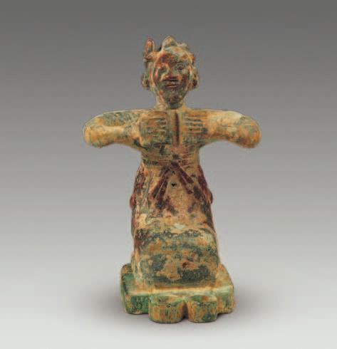Fig. 15 Style I bronze human figurine (C1M395:144) 1. frontal side 2. back side Fig.