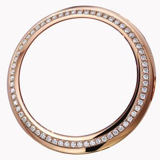 BEZEL COLLECTION 11 DIAMOND BEZELS (made on demand) price is for the bezel only. All prices are subject to change without notice. Please inform for the latest price. WHITE DIAMOND Price: 4495,- Ref.