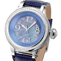 stead of 6845,-) DIAL: colosseum design, white border, original mother-of-pearl dial, silver numbers BEZEL: exchangeable steel bezel set with white diamonds HANDS: silver hands with luminous center