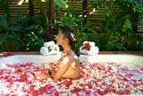 the mind, melts away tension and relaxes the body. JASMINE FLOWER BATH 30 minutes USD 54.00 per person USD 78.