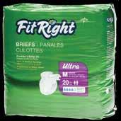 FITRIGHT BRIEFS FITRIGHT ULTRA The original FitRight that changed everything t» Gold Series 4D-Core with super absorbency and odour protection.