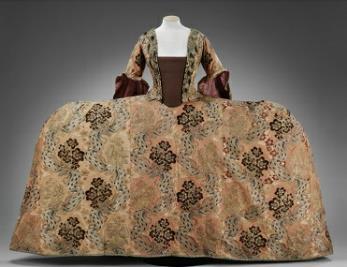 uk/fashionedfromnature #FashionedFromNature Mantua, France, 1760-65 and Britain, 1760-65 The raw materials for this 18th century court dress came from around the globe, including