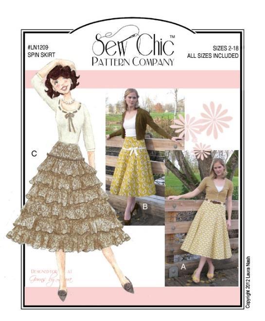 Style # LN1209 Design: Spin Skirt Price: $16.
